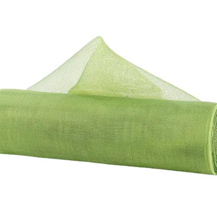 10.25"X10YD FINE WEAVE MESH - MOSS GREEN/APPLE GREEN - RY500032