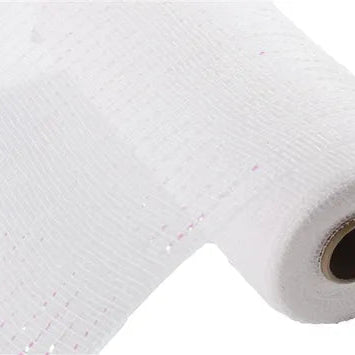 10"X10YD WIDE FOIL MESH - WHITE - RE1366F1