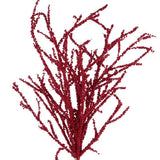 35"L STYRO BALL/BAMBOO TWIG BUNDLE - RED - FB199824