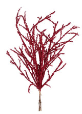 35"L STYRO BALL/BAMBOO TWIG BUNDLE - RED - FB199824