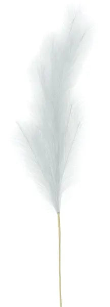 43"L FABRIC GRASS PLUME SPRAY - GREY - FG601510
