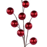 28"L BALL SPRAY X3 - METALLIC RED - EC447432