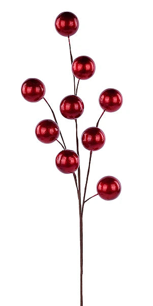 28"L BALL SPRAY X3 - METALLIC RED - EC447432