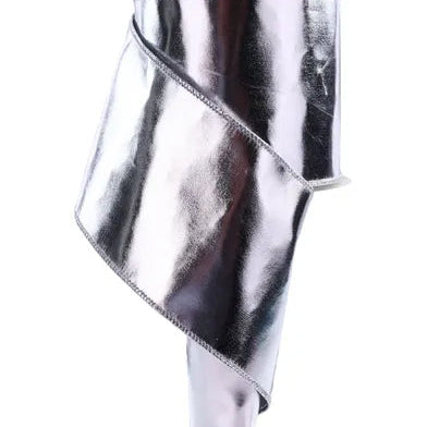 4"X10YD FOIL RIBBON - SILVER - RM999526