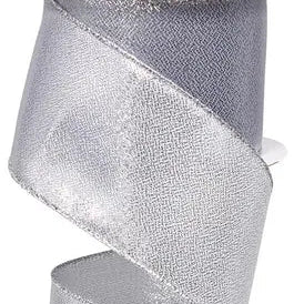 2.5"X10YD METALLIC - SILVER - RG0114326
