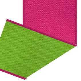 1.5"X10YD SATIN FUSED - HOT PINK/FRESH GREEN - LX4001HE