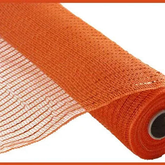 10"X10YD WIDE FOIL MESH - ORANGE WITH ORANGE FOIL - RE136620