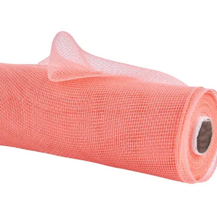 10"X10YD MESH - CORAL - RE130259