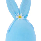 7.25"HX5.5"DIA EGG W/EARS AND BOW - LIGHT BLUE - HE620514