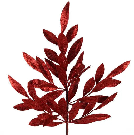 23.5" BAY LEAF SPRAY - RED - XX088524