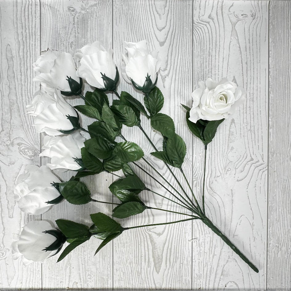 AUSTRALIAN ROSE X8 - WHITE - B24403-WHT *R