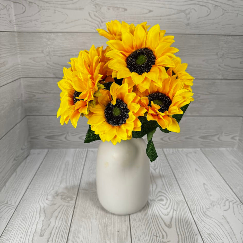 SUNFLOWER BUSH X10 - YELLOW - B25003-YEL *PK G