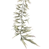 65" WASHED EVA FOAM WILLOW EUCALYPTUS GARLAND - GREEN - DCSP2507