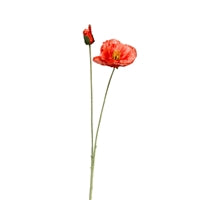 GIANT FIELD POPPY SPRAY - RED - 42" - DCSP3199RD