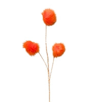 FUZZY TRUFFLE TREES SPRAY X3 - ORANGE 36" - DCSP3641OR