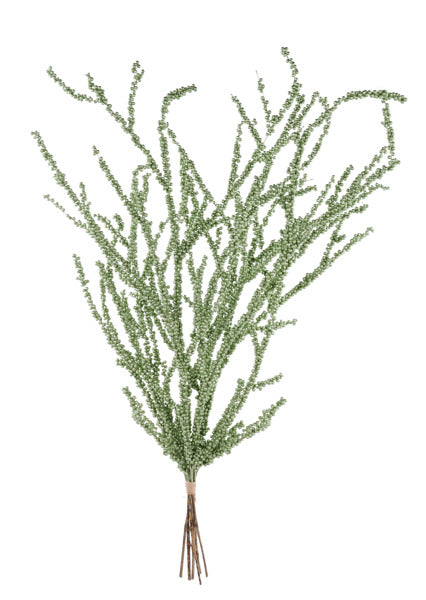 35"L STYRO BALL/BAMBOO TWIG BUNDLE - SAGE GREEN - FB199842