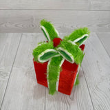 DECOR VELVET GIFT BOX SM H6XW4.5XD4.5 - 86714RD * RD