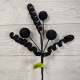 BALL CURLY PICK X5 H20 - BLACK - 86626BK * G