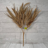 GOLD SKINNY FERN BUSH X5 H18 - GOLD - 84999GD * R BR