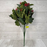 HOLLY BERRY BUSH X12 H21 - 80114GN * OO
