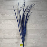 GLITTER SWORD GRASS SPRAY H23 - BLUE - 86010BL * OO