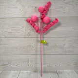 BALL CURLY PICK X5 H20 - PINK - 86626PK * G