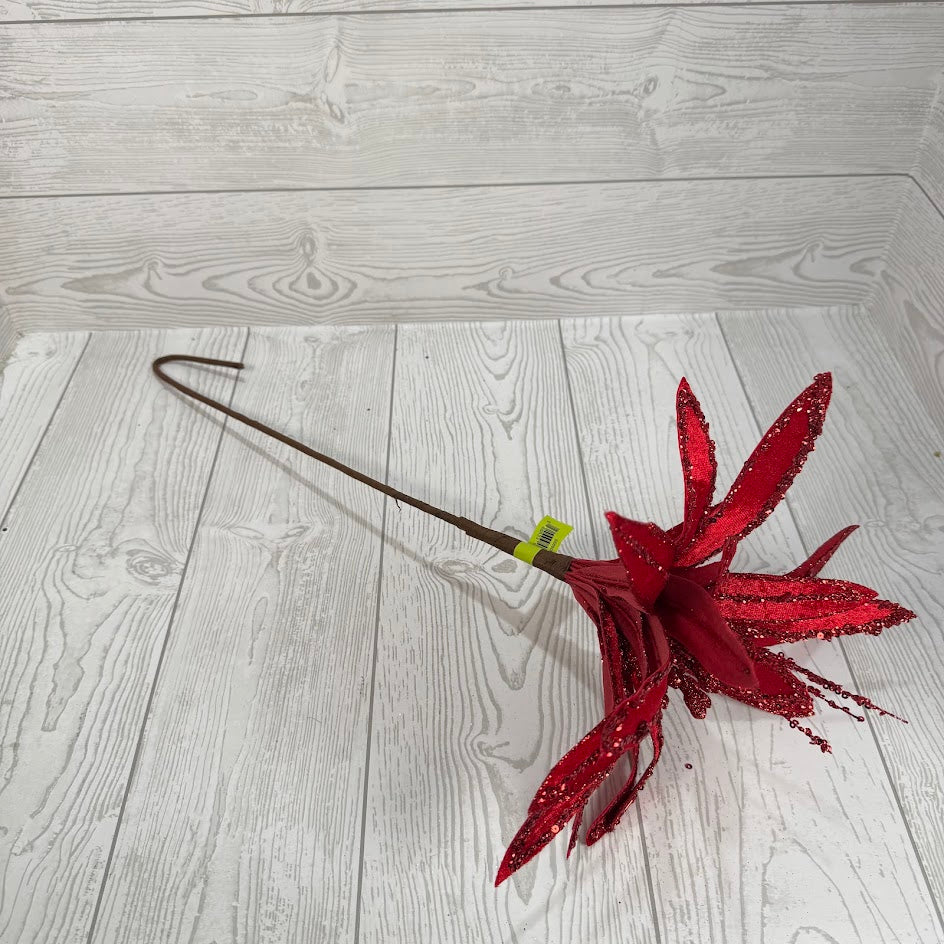 POINSETTIA STEM H19XDIA14.5 - 86880RD * PU