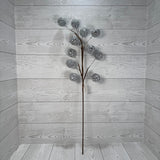 30.5IN GLITTER BALL SPRAY - SILVER - X26853-SLVR