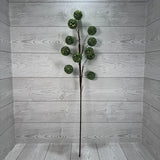 30.5IN GLITTER BALL SPRAY - APPLE GREEN - X26853-APGN