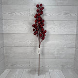 25.5" METALLIC POMEGRANATE - RED - X26744-RED