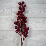 25.5" METALLIC POMEGRANATE - RED - X26744-RED