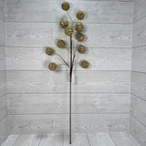 30.5" GLITTER BALL SPRAY - GOLD - X26853-GOLD * RD