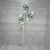 GLITTER PEPPERMINT CANDY X3 - X26893-GNWT