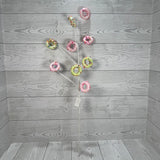29.5" SPRINKLE DONUTS X9 - PINK/GREEN - X40076-PKGN