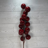 34.5" LARGE BERRY SPRAY - X26827-DKRD