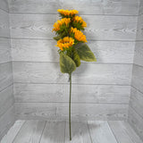 27" SUNFLOWER X5 SPRAY - FL26105-YEL