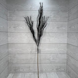 GLITTER BRANCH SPRAY - X23129-BLK * G