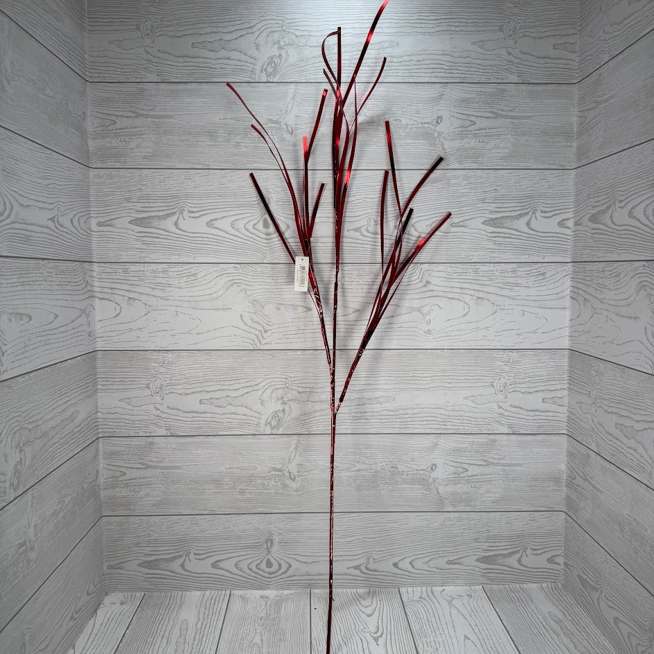34.5" METALLIC GRASS - X26885-RED * RD