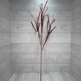 34.5" METALLIC GRASS - X26885-RED * RD
