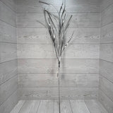 34.5" METALLIC GRASS - X26885-SLVR