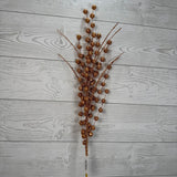 27.5" GLITTER BERRY/GRASS SPRAY - COPPER - X25592-COPP * BL
