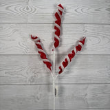 25" GLITTER SPRIAL CURL - X26423-RDWT * G