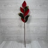 25.5" VELVET LVS W/GLITTER - X23674-RDGN