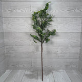 25.5" GLITTER BAY LEAF - X26831-GRN