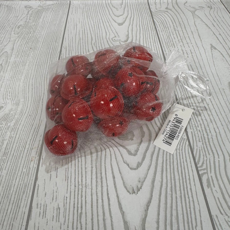 5" JINGLE BELL 18PC BAG - RED - X26699-RED * RD