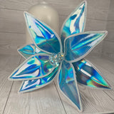 LUSTROUS POINSETTIA STEM H23 - BLUE - G - 86426BL