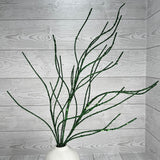 GLITTER TWIG SPRAY H30 - GREEN - OO - 85717GN
