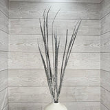 GLITTER SWORD GRASS SPRAY H32 - SILVER - OO - 86010SV