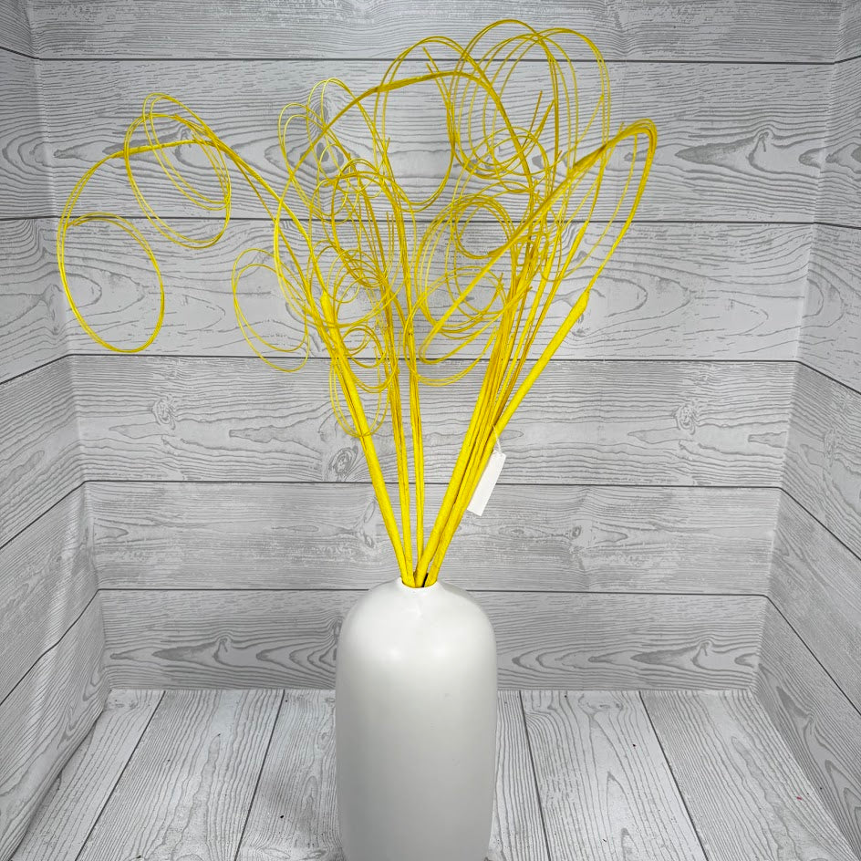 31IN TWIG BRANCH SPRAY - YELLOW - 65426-YEL * BL G