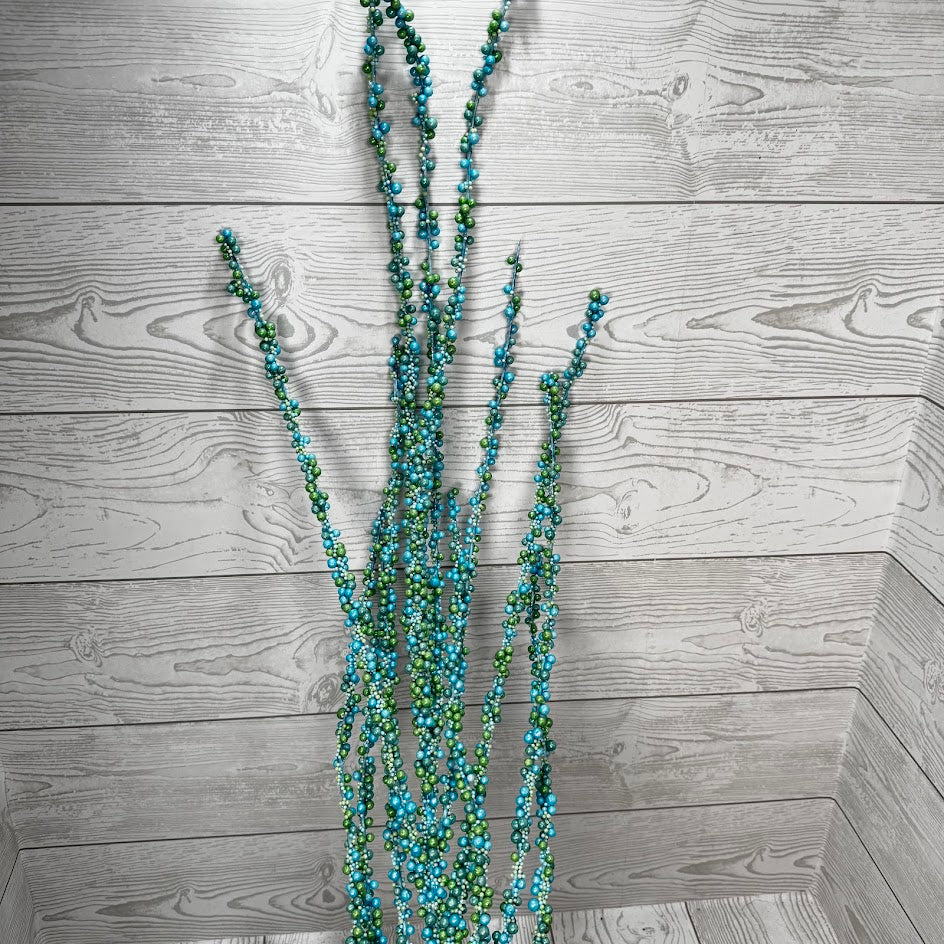 52IN BERRY SPRAY - BLUE/GREEN - 85522-GNBL